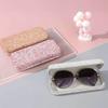 Rhinestone Glasses Case For Car Bling Sunglasses Case Eyewear Case Eyeglasses Case Hard Glasses Box Eyeglasses Holder