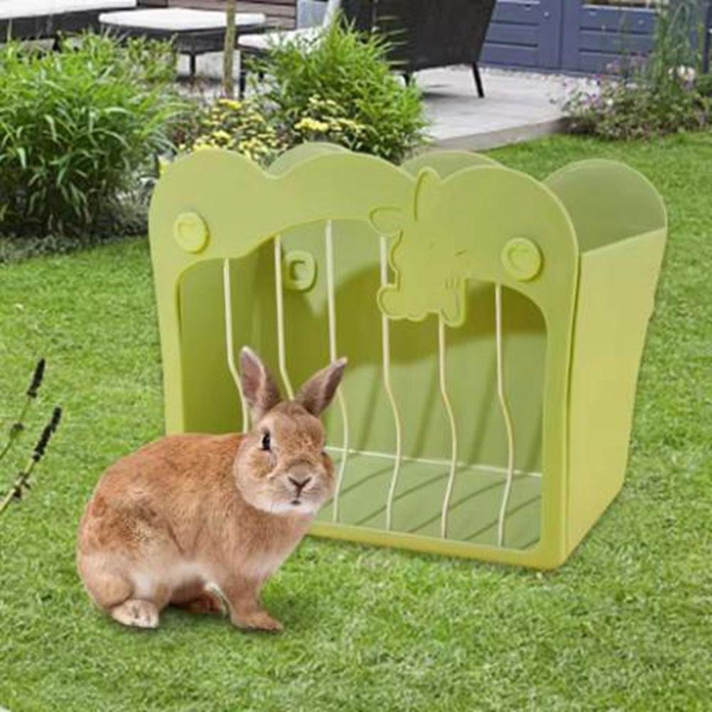 Hanging Bunny Grass Holder Large Capacity Guinea Pig Hay Feeder Hay Rack Rabbit Hay Feeder Ferret