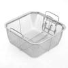 Deep Fry Frying Basket Handle Sivler Stainless Steel