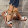 Fashion Ladies Sequin Fabric High Heels Women's Summer Sandals Casual Open Toe Elegant Mid Heel Fashion Luxury Designer Casual 2025