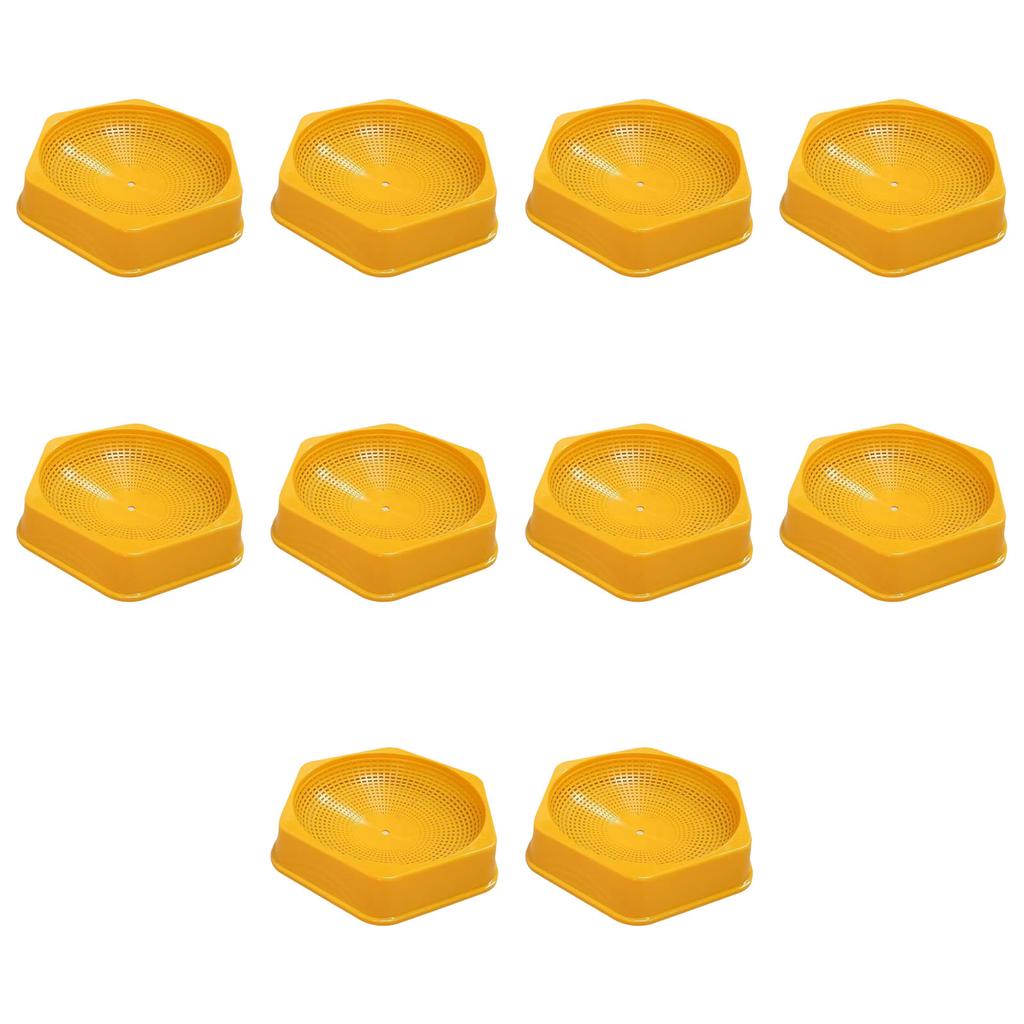 Hexagonal Pigeon Nest House With Spacious Design Durable Plastic Material For Outdoor Bird Shelter Easy Assembly Cleaning