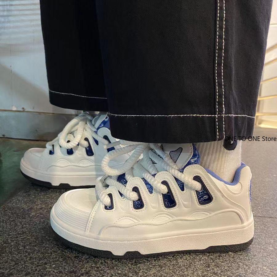 2024 Женская вулканизированная обувь Новая женская обувь для скейтбординга Bread Retro Ethnic Sport Модная спортивная обувь Zapatos Casuales