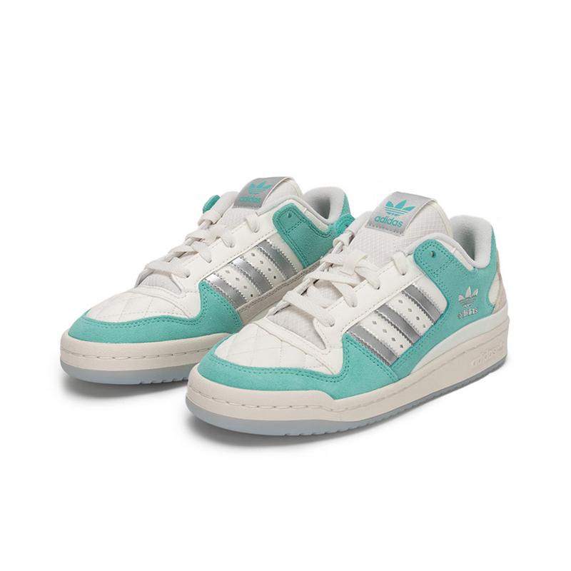 Adidas Originals FORUM Low top Skateboard Shoes Unisex White Green