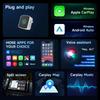 2025 Wireless Carplay&Android Auto Box RGB Colorful Wired To Wireless Dongle Auto Connect Adapter Bluetooth Plug&Play Mini Box
