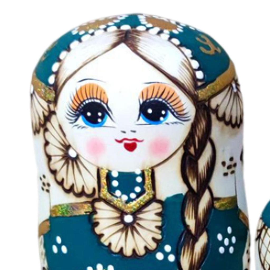 Расписная матрешка Деревянная пирамидка Украшение Матрешка для офиса