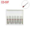 10 шт./кор. стоматологические алмазные боры для высокоскоростного наконечника Fine FG 1,6 мм, стоматологический материал CD-50F