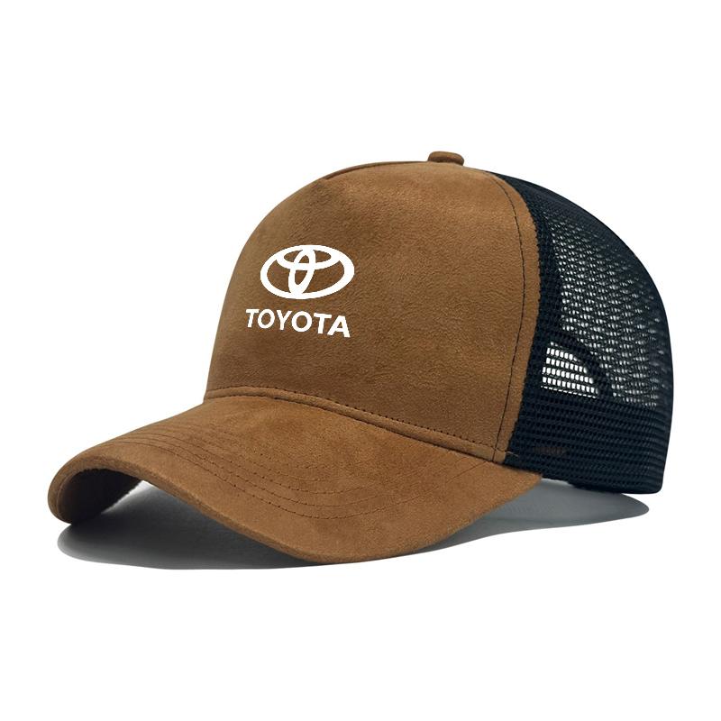 LGPE6 Car Logo Outdoor Sports Casual Sunscreen Hat Breathable Baseball Cap For Toyota Chr Rav4 Yaris Camry Highlander Auris Prius TRD