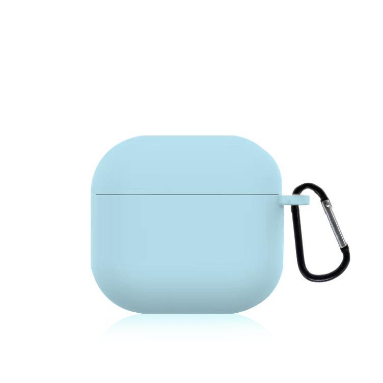 Applicable Apple AirPods 1 Silicone protective cover 1011 solid color one-piece 1 protective shell Soft shell High quality