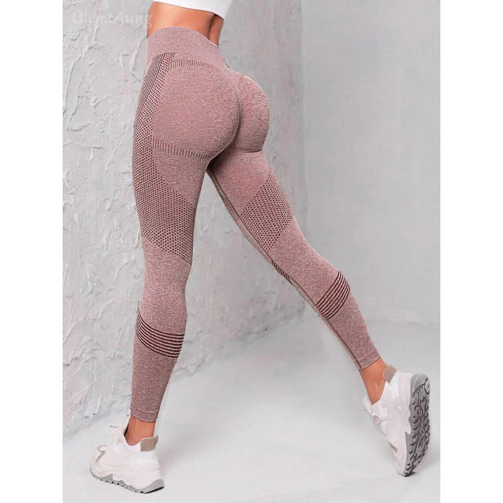Top-Selling Seamless High-Waisted Yoga Pants with Tummy Control and Butt Lift.