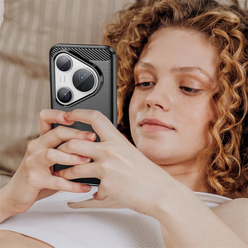 Чехол для Huawei Pura 80 Ultra Huawei Pura 80 Pura 80 Pro+ Ultra Чехол Противоударный Нескользящий Матовый ТПУ Защитный Чехол для Телефона