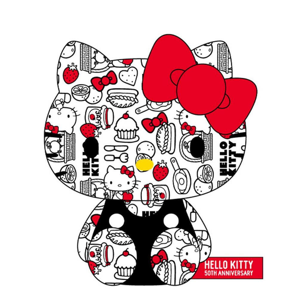 K Company Hello Kitty Сидящая плюшевая игрушка Красный (50-й) KT50-ON-RD