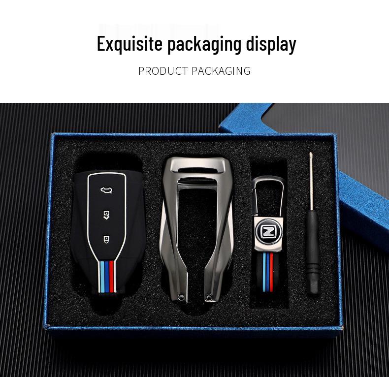 Compatible Key Case for Zotye T300, T600 Coupe, Z360, Z700, Damai X7, SR7, SR9