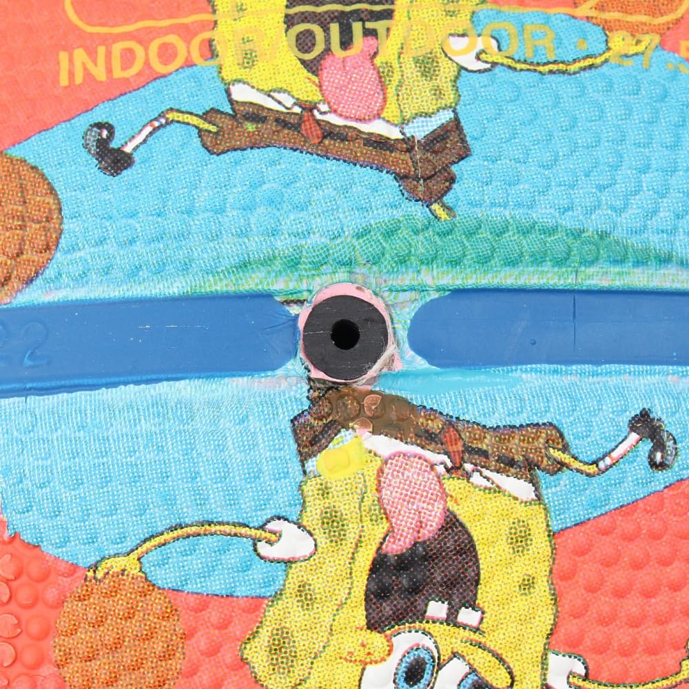 SPALDING SpongeBob SquarePants Character Rubber Basketball, Size 5, 85-043J, Basketball, Outdoor Use, Collaboration
