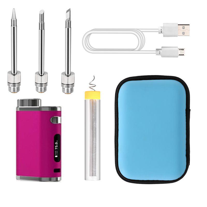 Портативный перезаряжаемый паяльник USB беспроводной аккумуляторный паяльник высокой мощности уличный паяльник Сварочные инструменты