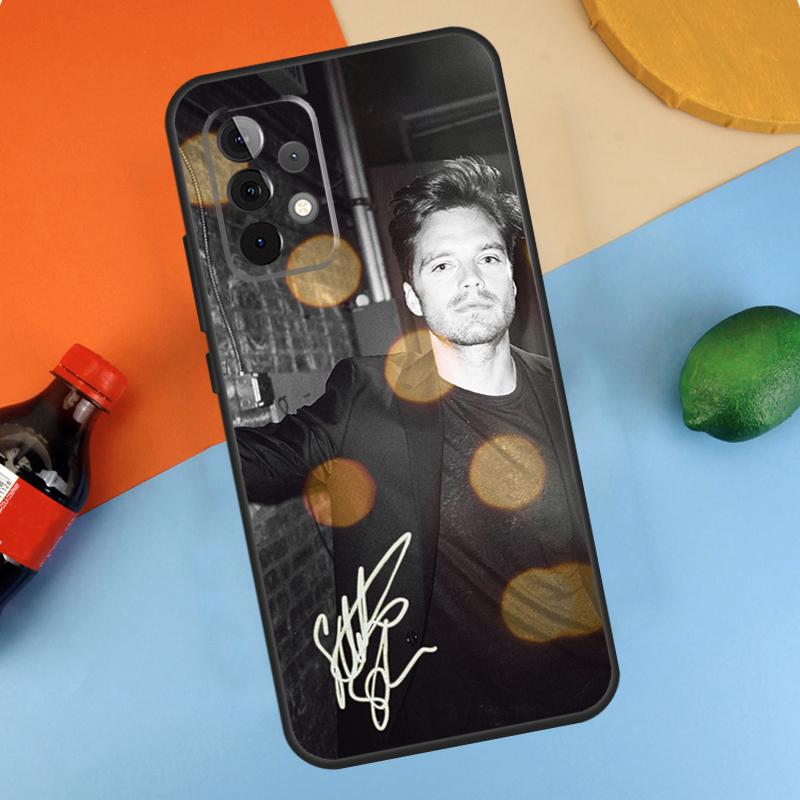 Чехол Sebastian Stan для Samsung Galaxy A34 A54 A14 A35 A55 A15 A56 A36 A26 A16 A06 A12 A22 A32 A52 A13 A53