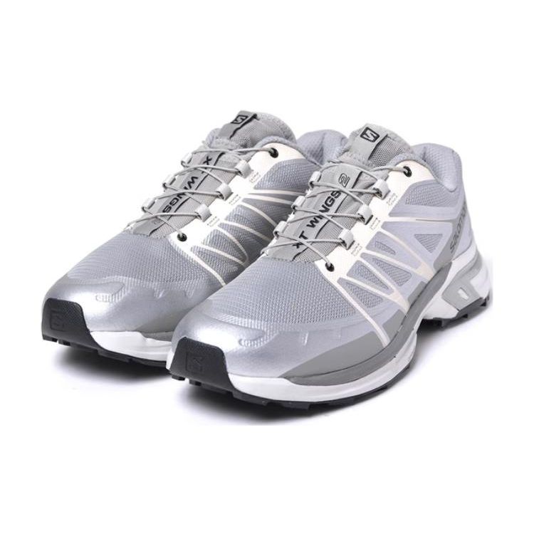 SopHnet. X Salomon Xt-Wings 2 Mesh Comfortable Versatile Non-Slip Low-Top Lifestyle Shoes Unisex Sneaker Gray 472877