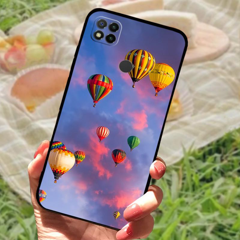 Для Redmi 9C NFC Чехол Модный Роскошный Силиконовый Задняя Крышка Телефона Для Xiaomi Redmi 9A 9C 9T Мягкие Ударопрочные Чехлы Fundas Бампер