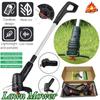 Multifunctional Rechargeable Electric Grass Trimmer Cordless Household Garden Tools String Cutter Pruning Lawn Mower for Grass