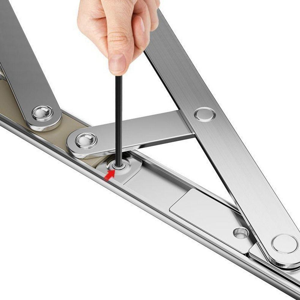 5 шт. Ограничительная пластина ветровой поддержки из нержавеющей стали, без перфорации, аксессуары для открывания окна, окно