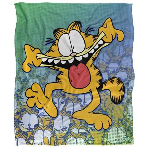 Garfield Silky Face Supersoft Blanket