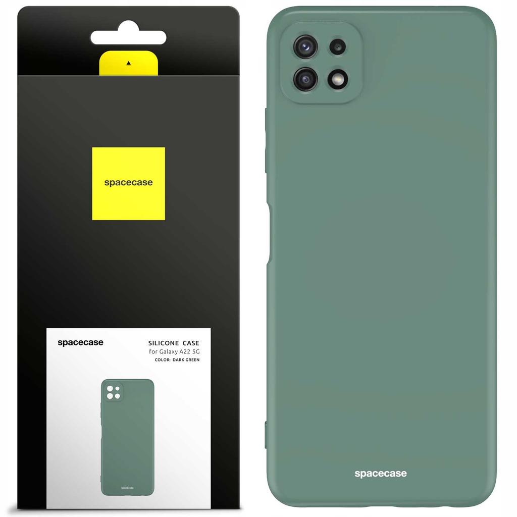 Sc Silicone Case Galaxy A22 5G Dark Green