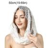 Элегантная черная кружевная вуаль Католическая Испанский стиль Свадебная Мантилья Покрытие для головы Покрытие головы для Латинской мессы Свадьба