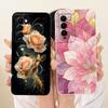 Для чехла Tecno Camon 18 18T 18P 18i Чехол для телефона Популярный Цветок Мягкий силиконовый чехол Для Tecno Camon 18 Premier CH9 CH9n Защитный