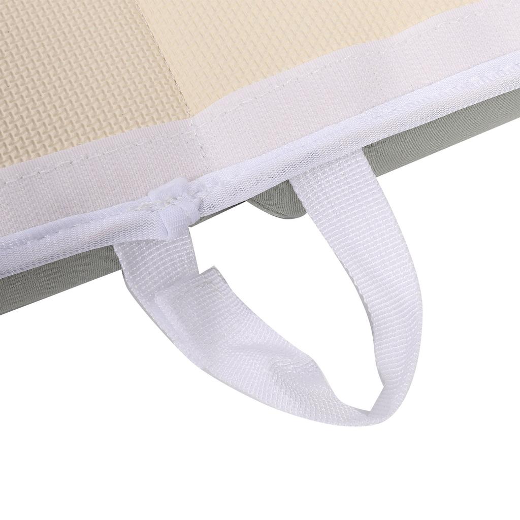 Bath Kneeler and Elbow Rest Pad Set Non Slip Quickly Drying Thick Baby Bath Kneeler Pads with Large