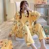 Women's Pajama Tops Warm Flannel Pajamas Sleepwear Home Wear Thick Winter Velvet Female Plush Pajamas Sweatshirt Hoodies