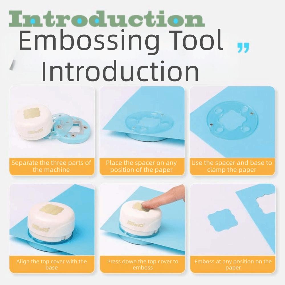 Paper Cutting Craft Hole Punch Maganetic Embossing Punches Paper Puncher Scrapbooking