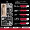 Antiskid Precision Screw Sets Silicone Glasses Repair Tools Eyeglass Repair Kit  Repair Accessories