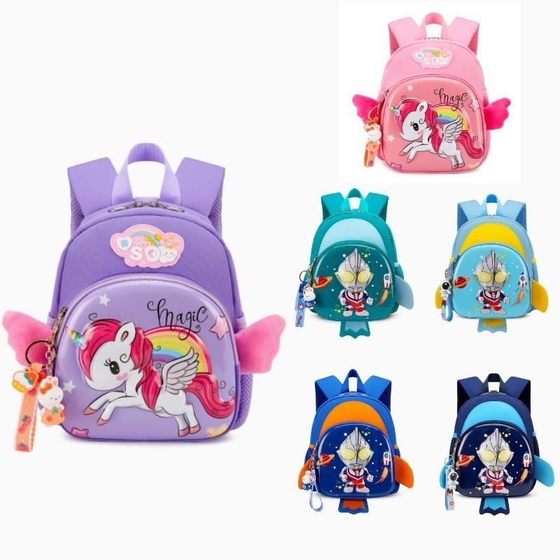 2023 New Cute 3d Animal Backpack For Kids Fun Kindergarten Nylon School Bag