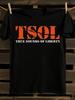 Черная футболка панк-рок группы Tsol