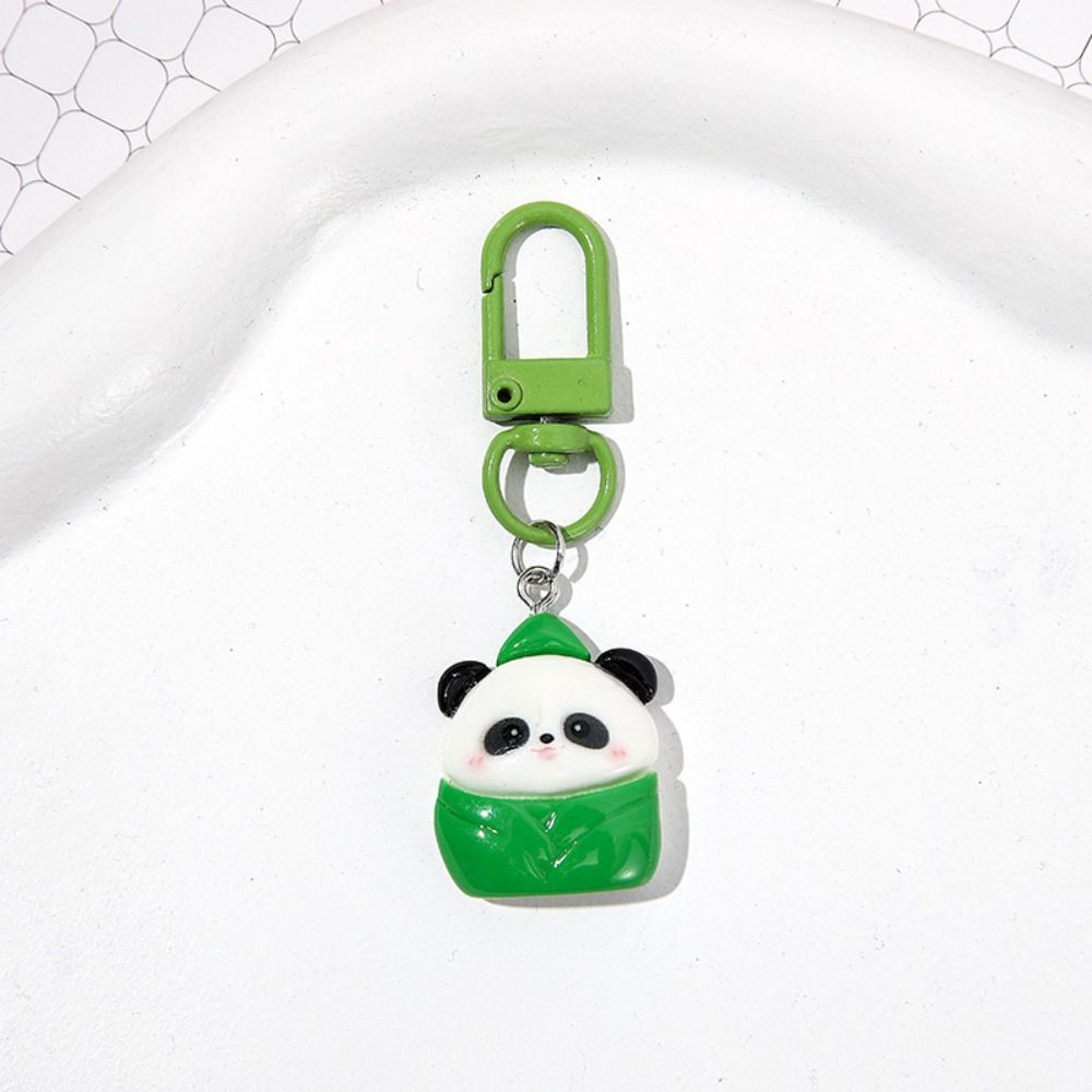 Брелок Бамбуковая Трубка Панда Брелок Мультяшный Суши Панда Брелок Цветок Панда Подвеска Дети