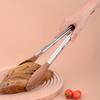 Wooden Tongs for Cooking Stainless Steel Kitchen Tongs Food Clip with Locking Mechanism