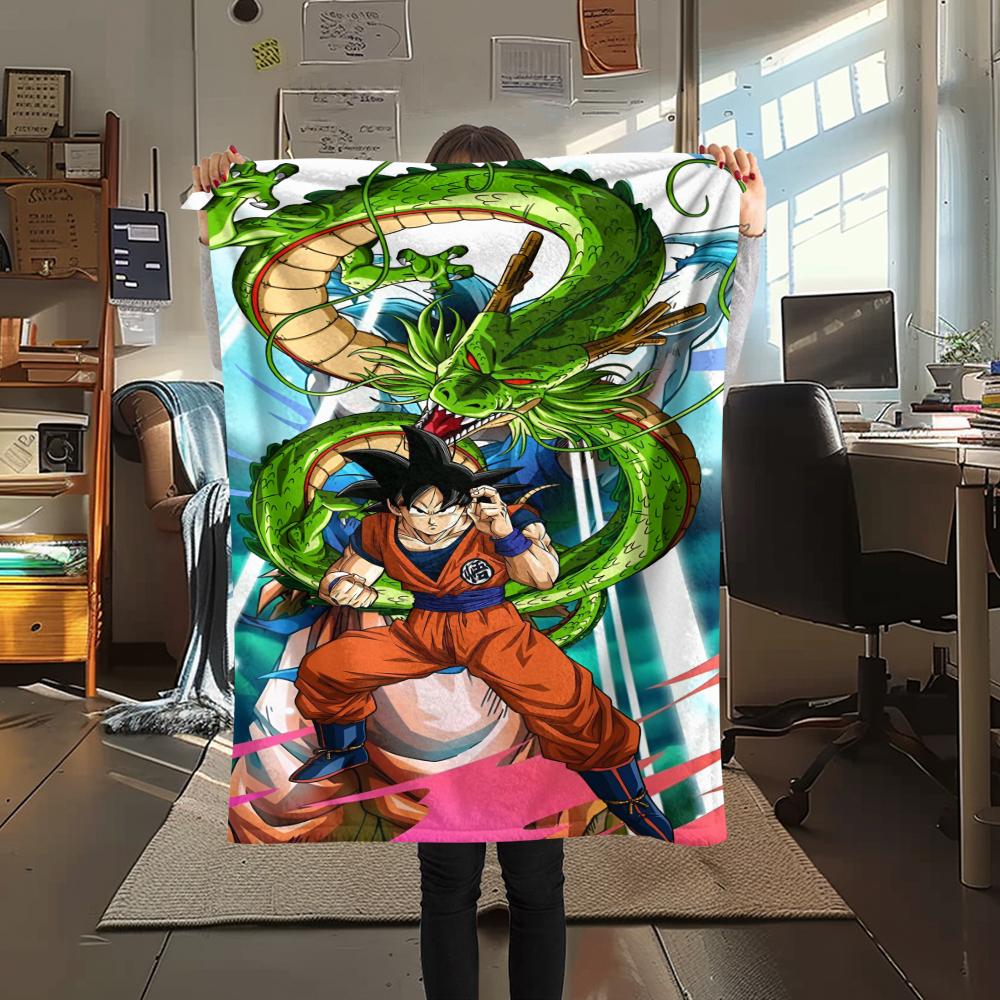 1 шт. Фланелевое одеяло с мультяшным принтом, Высококачественное, Удобное для всех сезонов, Домашний декор, Тепло и комфорт, Идеально для рождественского подарка на день рождения