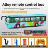 Игрушечная модель сплавного симуляционного городского экскурсионного автобуса со звуком и световыми функциями