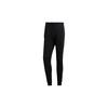 Slim Fit Cuffed Track Pants Men Bottoms Black FT2842