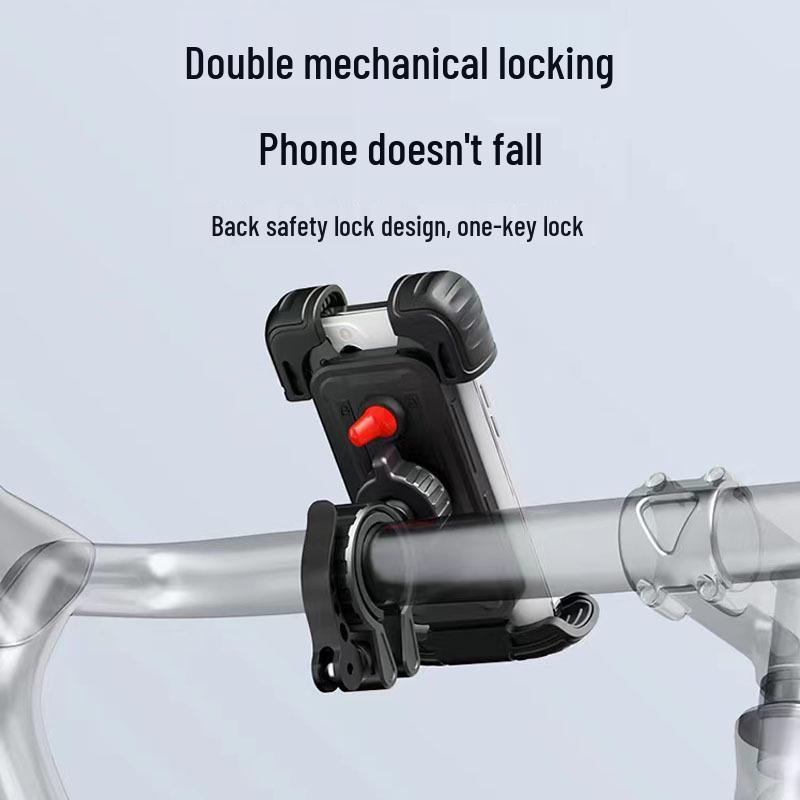 Алюминиевый сплав противоударный держатель для телефона для велосипеда и мотоцикла для навигации