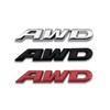 Хромированная металлическая эмблема AWD, логотип полного привода, 3D-наклейка, наклейка на автомобиль