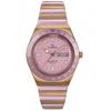 Женские кварцевые часы Timex Q Timex с розовым циферблатом tw2w87600vQ