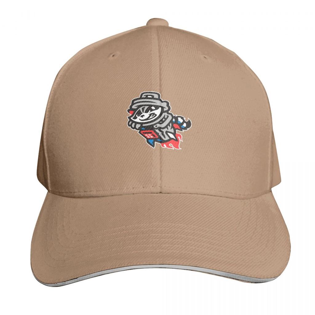 Rocket Citys Trashs Pandas Baseball Cap Big Size Hat hats for Unisex Snapback Cap custom Hat Womens Golf Clothing Unisexs