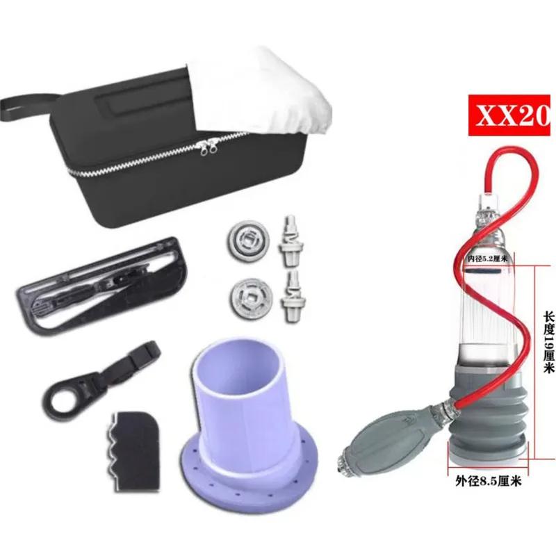 Penis Pump Penis Enlargement Cock Enlarge Water Penis Extender Vacuum Pump Glans Trainer For Men Dick Erection Sex Toy For Gay
