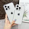 Прозрачный чехол-бампер для iPhone 16 ProMax 15 14 13 12 Pro Max Plus 16Pro 16Plus акриловый гибридный противоударный чехол-подушка