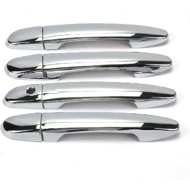LHD For Mazda 2 3 6 CX3 CX5 2014 2015 2016 2017 2018 Car Smart Keyless Door Handle Cover Trim Carbon Fiber Accessories