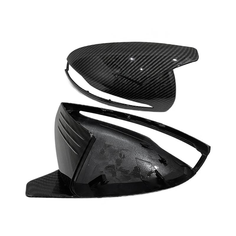 For Mercedes B C E S CLS GLA GLB GLC W205 W247 H247 X247 X253 C253 W222 C217 W213 C257 Carbon Fiber Look Door Mirror Cap Covers