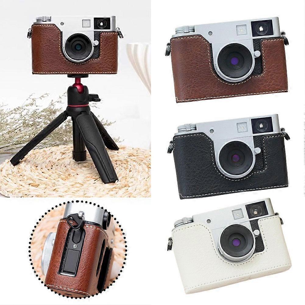For Fuji Xhalf Protective Cover For Xhalf Half-Grid Camera Bag Base Leather Case