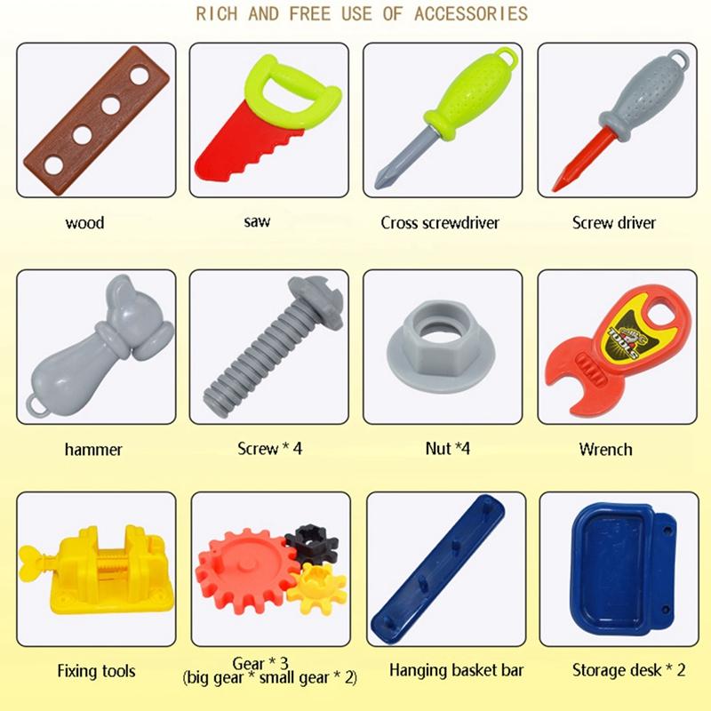 Детский набор для ролевых игр, кухонный набор игрушек, имитация миниатюрного ремонта еды, предметы для макияжа, игровое взаимодействие, кухонные игрушки для девочек