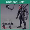 Shf Веном Симбиот Человек-паук Фигурка Игрушка Подарок ПВХ Материал, Коллекционная Модель, Шарнирные Соединения Серия Фильмов Marvel