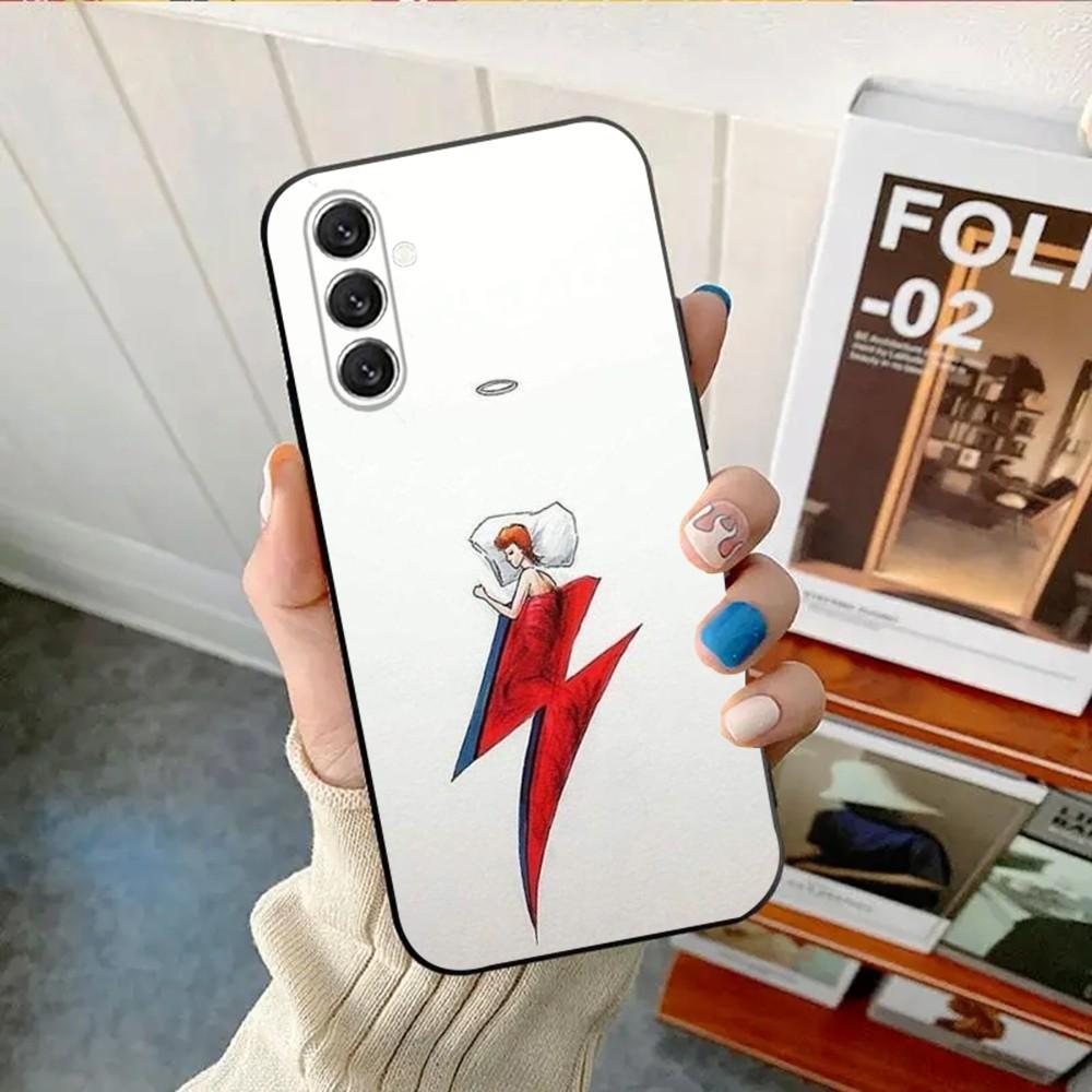 Чехол для телефона Singer D-David B-Bowie Чехол для телефона Для Samsung Galaxy A13,A21s,A22,A31,A32,A52,A53,A71,A80, Мягкий черный корпус